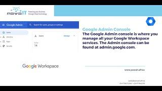 Google Workspace-Admin Console