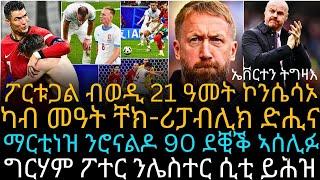 ፖርቱጋል ብወዲ 21 ዓመት ኮንሴሳኦ ካብ መዓት ቸክ-ሪፓብሊክ ድሒና