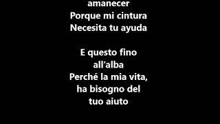 Alvaro Soler-La Cintura-Letra/lyrics e traduzione