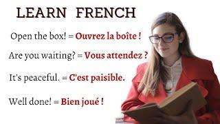 Learn Common French Phrases for Daily Conversation | Learn French | apprendre le français