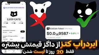 ایردراپ کتز ، بی شک از داگز قیمت بهتری خواهد داشت - بهترین فرصت برای کسب درآمد دلاری