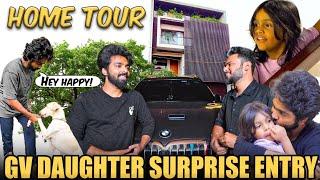 After Separation, நாங்க சேர்ந்து Work பண்றதுக்கு காரணம் இதுதான்! - GV Prakash | HomeTour | Kingston