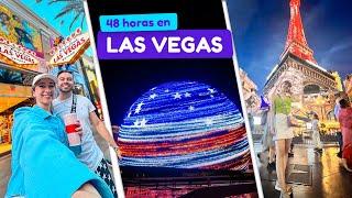 48 hrs en LAS VEGAS  TODO lo que logramos HACER 