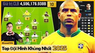 Choáng Váng Top Đội Hình Khủng Nhất FC Online 2025: 4.500.000 Tỷ GTĐH Với RÔ BÉO & GULLIT ITM +5