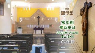 聖母堂｜網上彌撒｜【常年期第四主日】｜2022.01.30｜早上8:00