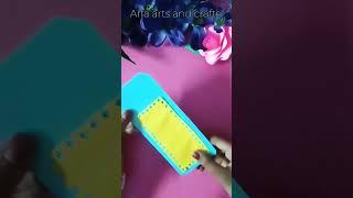 diy paper case #crafts #viral #tranding #shortvideo #arfa arts and crafts