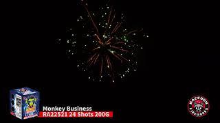 Monkey Business RA22521 Raccoon Fireworks 2021 New Product 24 Shots