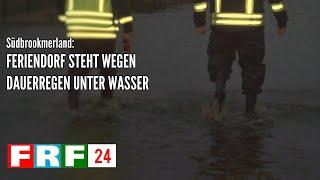 Wegen Dauerregen: Feriendorf im Kreis Aurich steht unter Wasser | FRF-Sendelandticker vom 22.02.2022