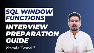 SQL Interview Questions: Master SQL Window Functions Like a Pro