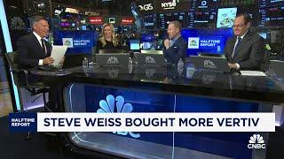 Trade Tracker: Steve Weiss buys more Vertiv