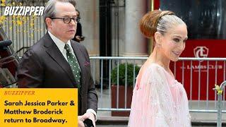 Matthew Broderick and Sarah Jessica Parker Plaza Suite | BUZZIPPER