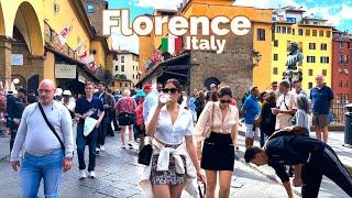 Florence, Italy  - October 2022 - 4K 60fps HDR Walking Tour