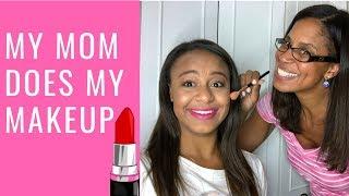 DANCEMOM HOLLY DOES MY MAKEUP | Nia Sioux