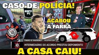 CASO DE POLÍCIA NO CORINTHIANS! OLHA O ROLO QUE DEU, INTERMEDIÁRIO PRESTOU DEPOIMENTO!