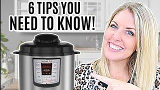 6 Must Know Instant Pot Tips For Beginners