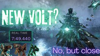 Is Jade the new Volt? | Solo Tridolon (7:49.440 RT) | Warframe Jade Shadows