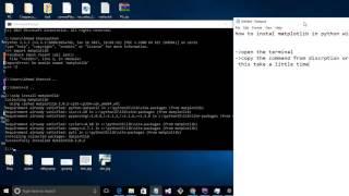 how to install matplotlib in python windows