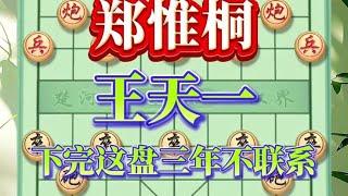 中国象棋： 郑惟桐对战王天一，这盘棋很经典，也很有争议