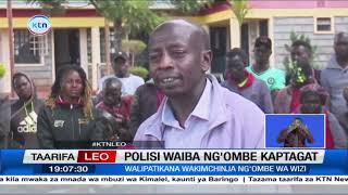 Polisi wa Kituo Kaptagat wajipata taabani baada ya kupatikana wakimchinja ng'ombe anayedaiwa kuibiwa