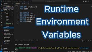 Runtime Environment Variables in JavaScript