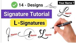  A to Z Signature Style | Signature Style Of My Name | L Signature Style