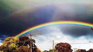 Localized Rainbow Sun Halo Local Sun?