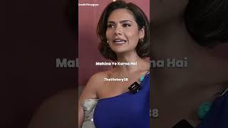 ESHA GUPTA TALK ABOUT MANIAC SONG SHOOT #shorts CREDIT @filmygyanvideos
