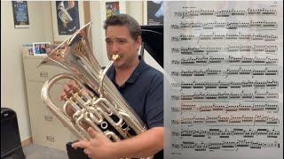 Dallas Symphony Orchestra TMEA 2021 Audition Video Project | David Childs, Euphonium | Etude #3