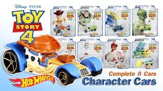@Hot Wheels toy story 4 Character Cars Complte 8 cars.