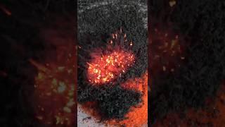 This Is The Coolest Chemical Experiment! Ammonium Dichromate Vulcano #shorts #chemistry
