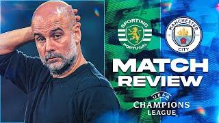 ABSOLUTE DISASTER! | Sporting 4-1 Man City Review