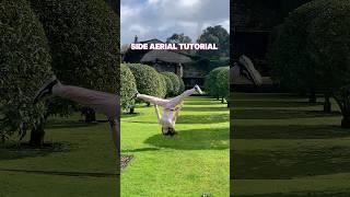 Step-by-Step Side Aerial Tutorial ‍️ #acrobatics #easy