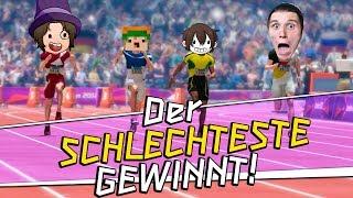 Vier YOUTUBER sprinten 100m über HÜRDEN & NUR DER SCHLECHTESTE GEWINNT!