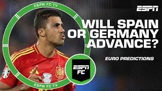 Spain vs. Germany Predictions  UNANIMOUS pick from the panel | ESPN FC