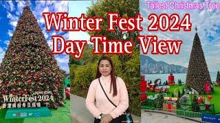 HONGKONG WINTER FEST 2024,Day Time View,West Kowloon 