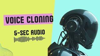 Voice Cloning Made Easy! Clone Any Voice with Just 5 Seconds of Audio | F5-TTS Tutorial