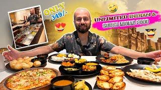 Unlimited Indian & South Indian Food 349/- Only | Street Food India | Jodhpur Street Food