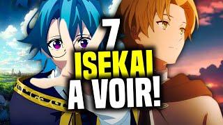 LES 7 MEILLEURS ANIMES ISEKAI DE L'ANNÉE 2024! (masterclass)