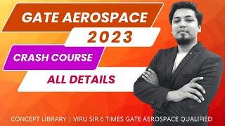 Crash course for GATE Aerospace Engineering preparation 2 , 3 & 4 months | classes| timing | fees