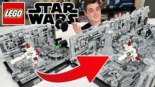 Building The ULTIMATE LEGO Star Wars Death Star Trench Run! (75329 Alternate Build)