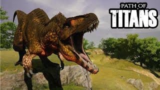 Surviving as Acrocanthosaurus! - Path of Titans