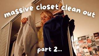 closet clean out PART 2!! | Pressley Hosbach