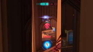 Insane pixel peek prefire but in ow #overwatch2 #rainbowsixsiege