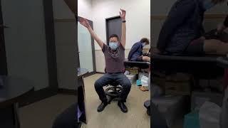 翰群骨科 [竹南鎮]陳先生 右側嚴重旋轉肌袖破裂 [五十肩] 震波前