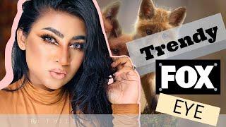 TRENDY FOX EYE TUTO 