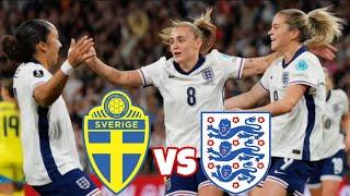 LIVE SWEDEN WOMEN VS ENGLAND WOMEN | LIVE FOOTBALL STREAM & WATCHALONG HD