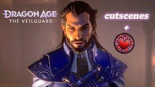 All Lucanis Cutscenes with Romance & Party Banter - Dragon Age: The Veilguard