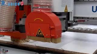 Quick UE-481 ATC cnc machine with saw blade