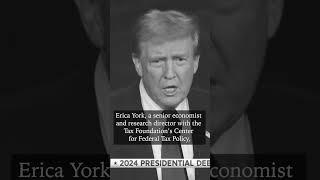 FactChecking the Harris-Trump Debate: Trump Wrong on Tariffs #Debate2024 #DonaldTrump #factcheck
