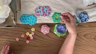 Hexie Pin Cushions | English Paper Piecing Tutorial | EPP